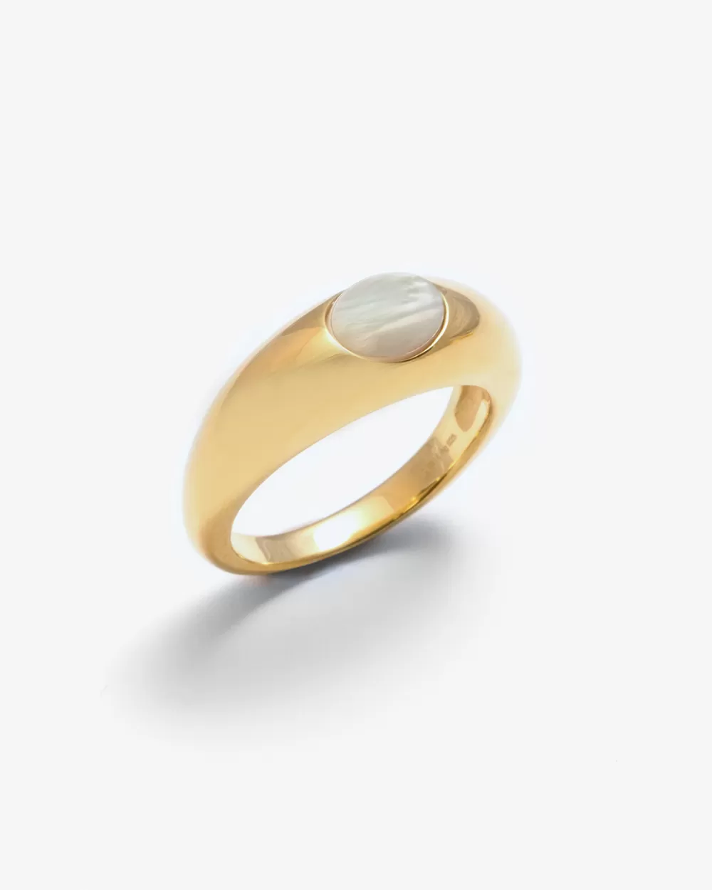 Nove25 Anello Fedona Iris Placcato Oro Con Madreperla