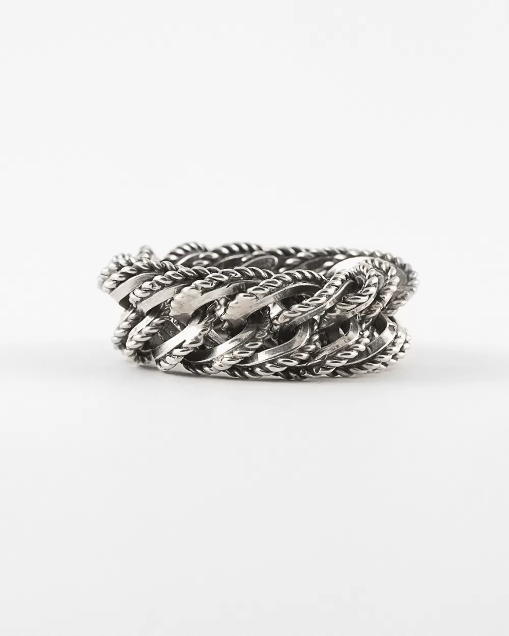 Nove25 Anello Fiber In Argento