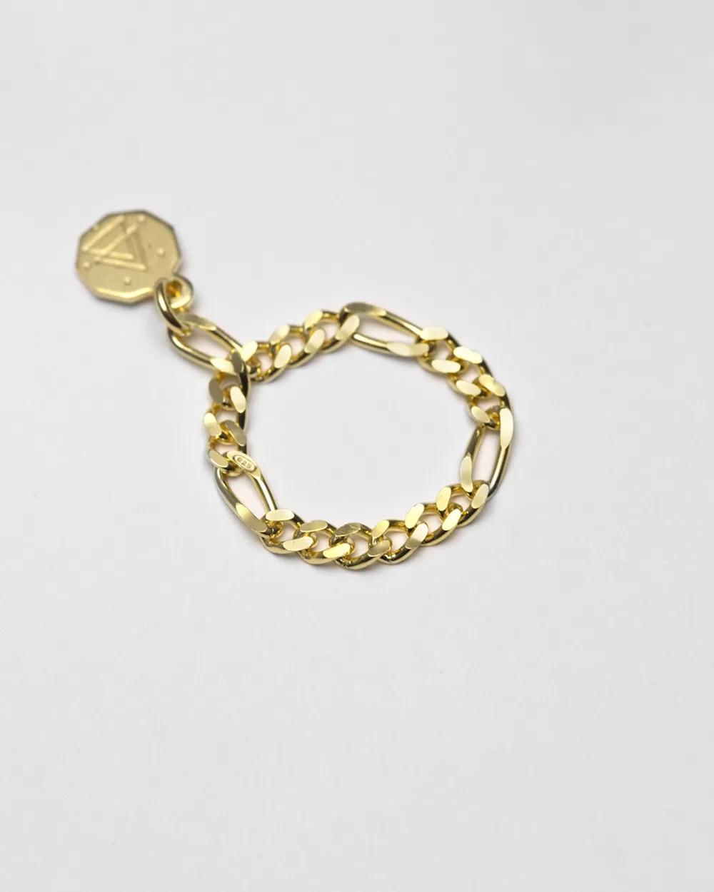 Nove25 Anello Grumetta 080 3+1 Placcato Oro