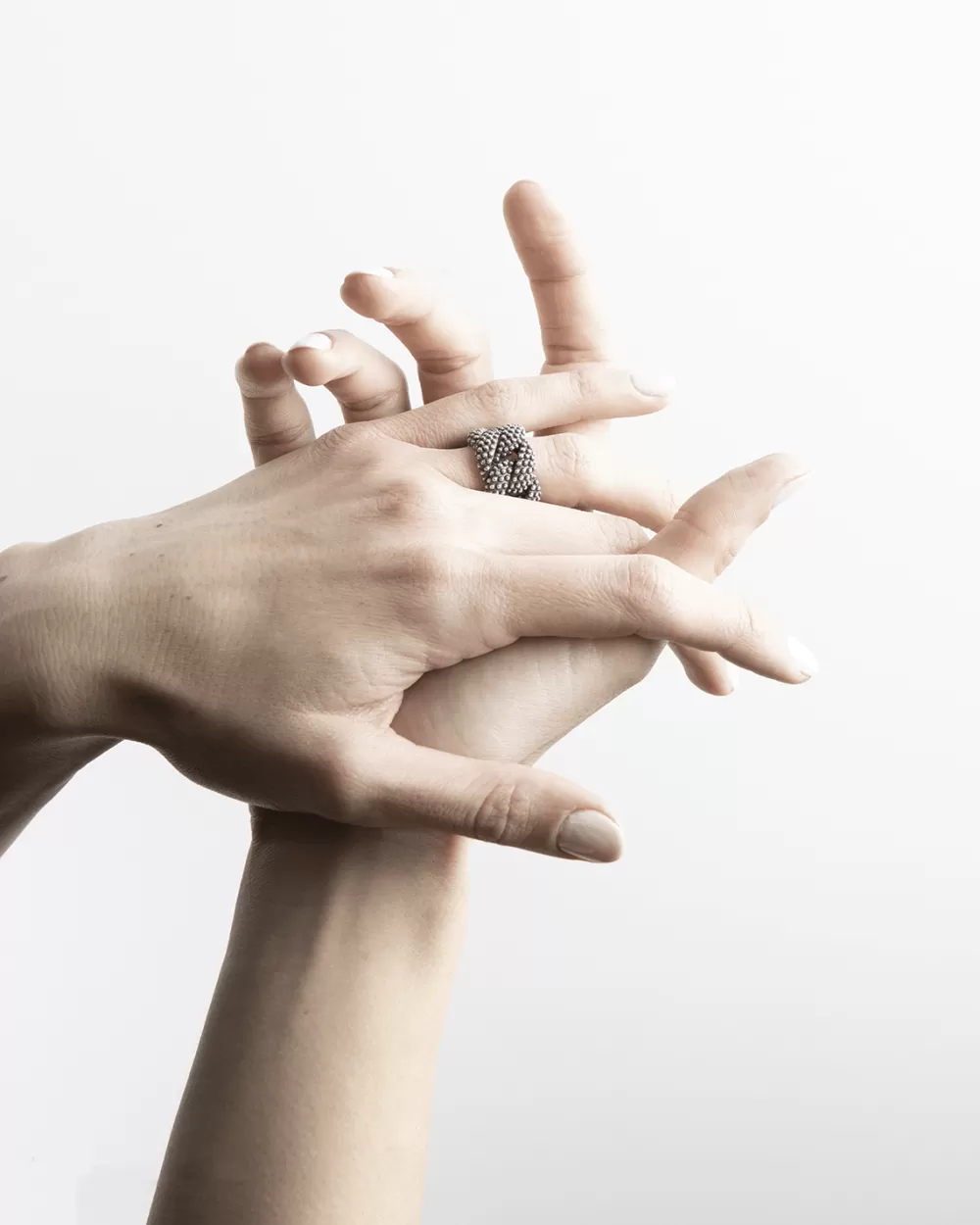 Nove25 Anello Grumetta Puntinata