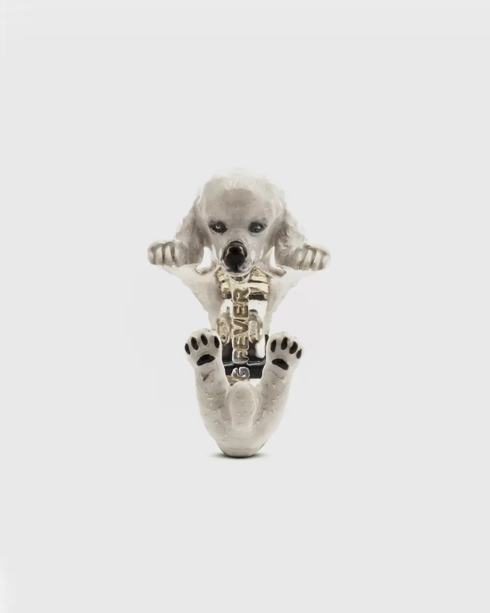 Nove25 Anello Hug Barboncino Smaltato