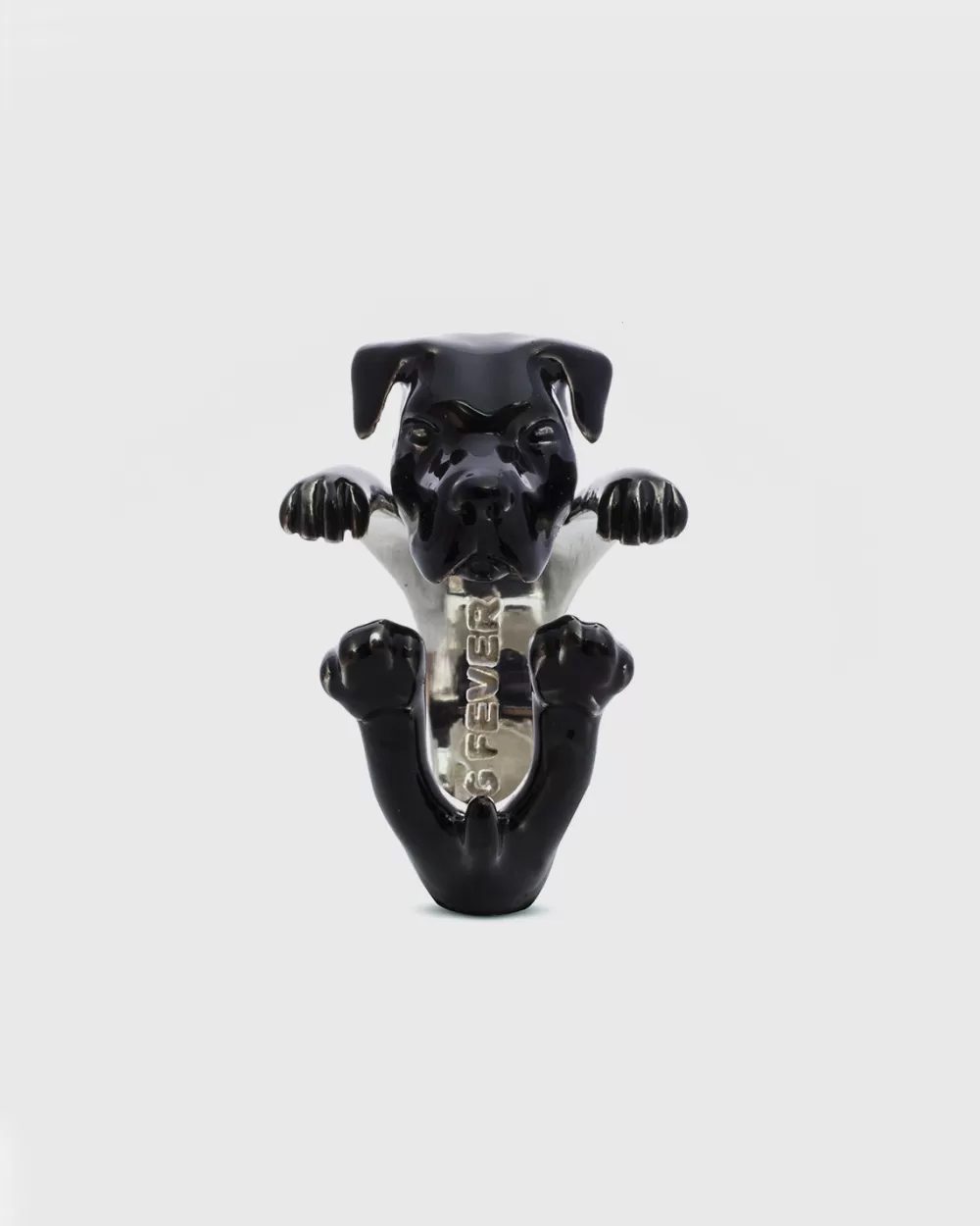 Nove25 Anello Hug Cane Corso Smaltato