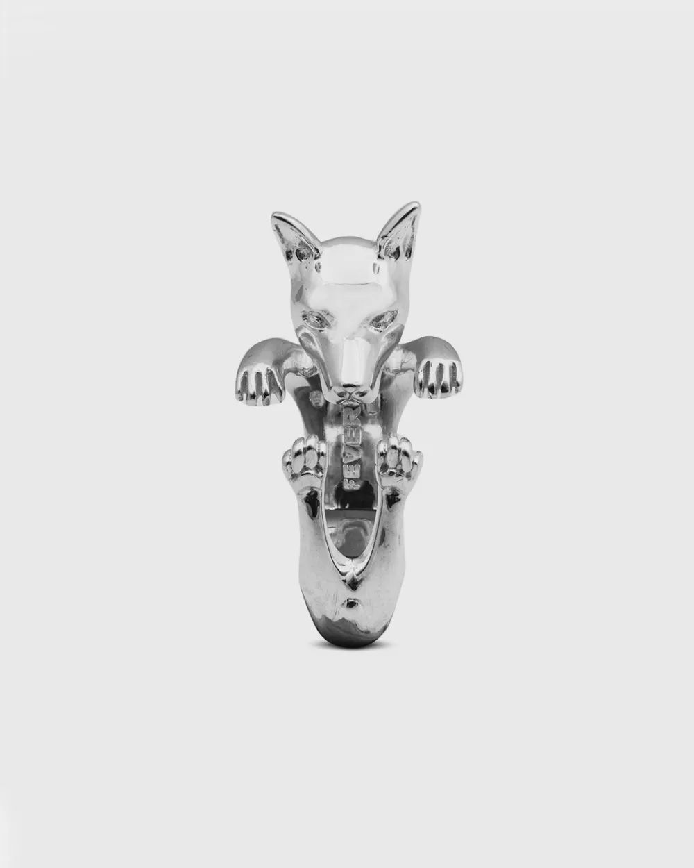 Nove25 Anello Hug Cane Pinscher In Argento