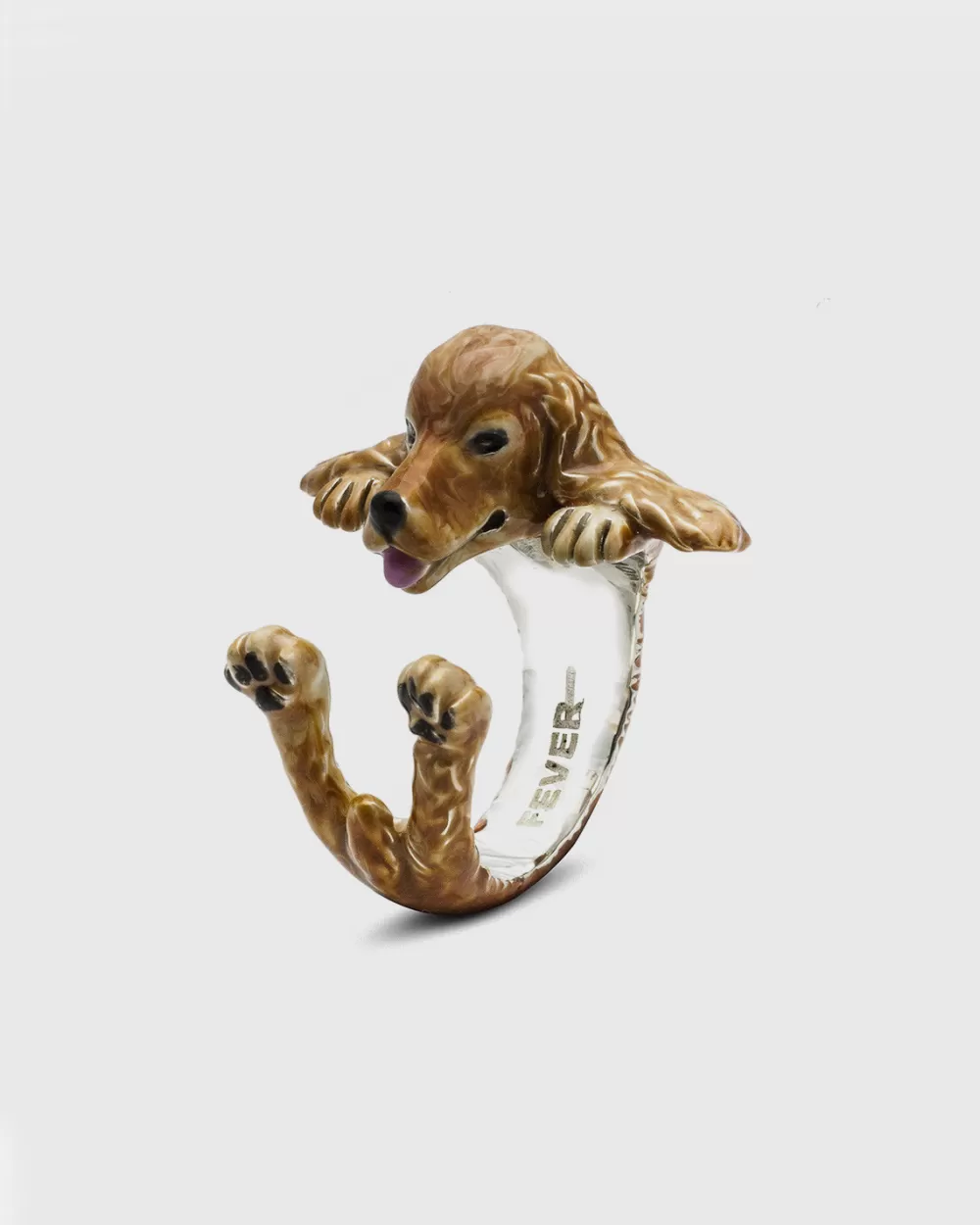 Nove25 Anello Hug Cocker Spaniel Inglese Smaltato
