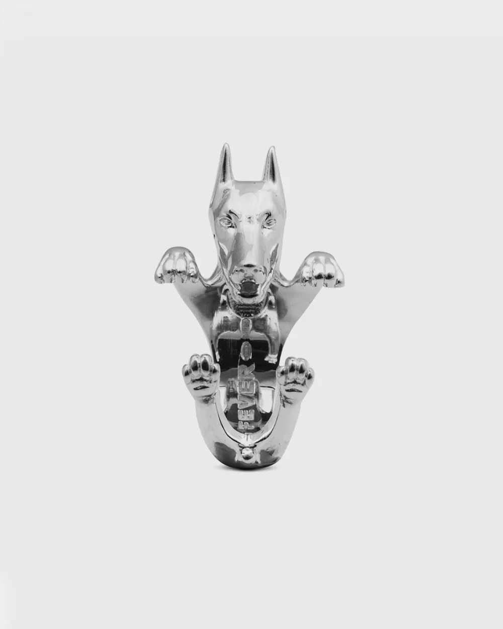 Nove25 Anello Hug Dobermann In Argento