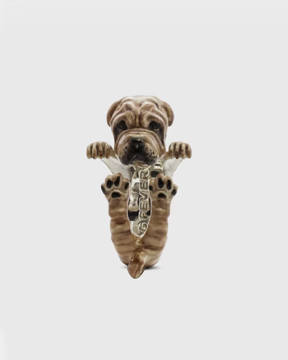 Nove25 Anello Hug Shar Pei Smaltato