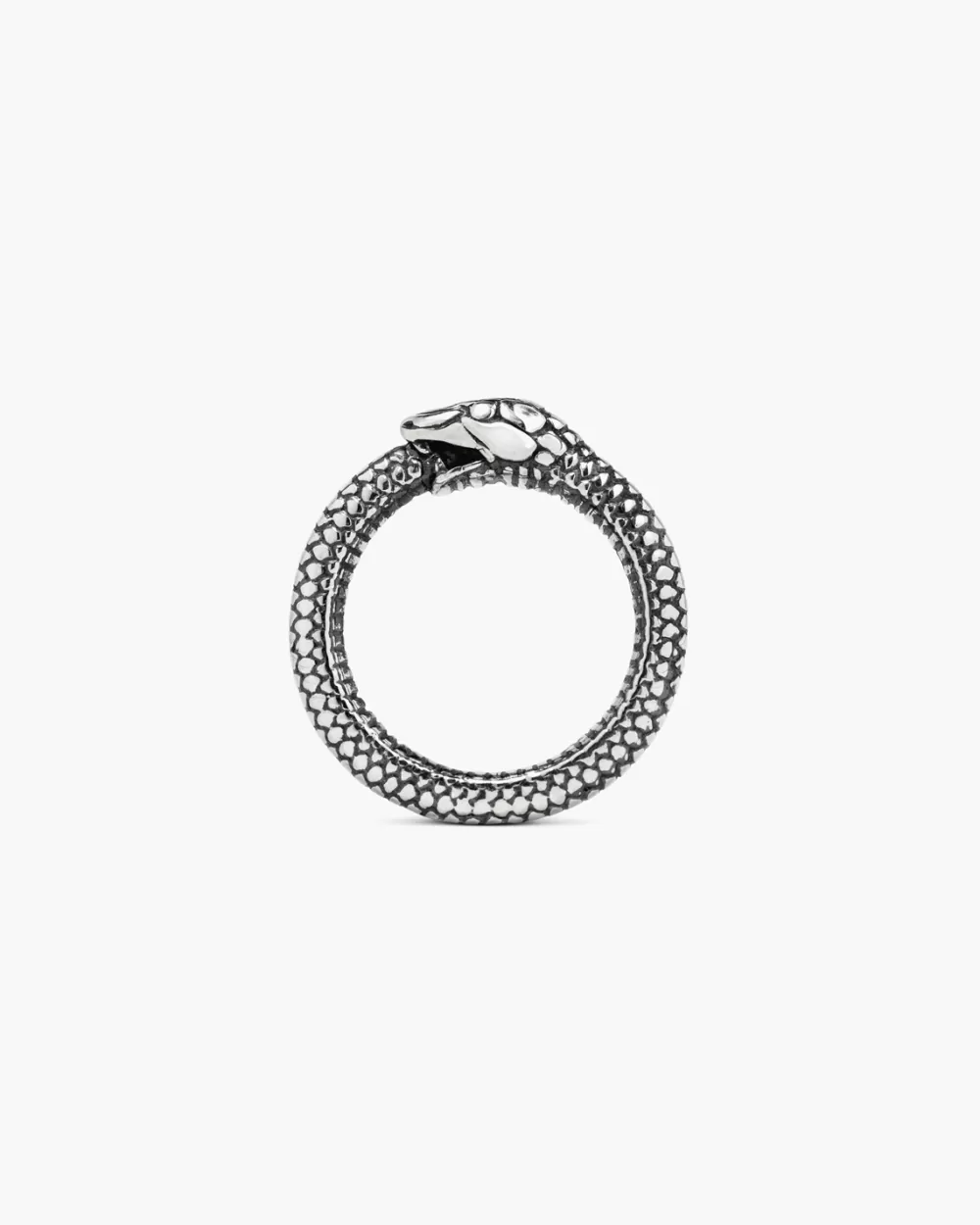 Nove25 Anello Serpente Uroboro Argento