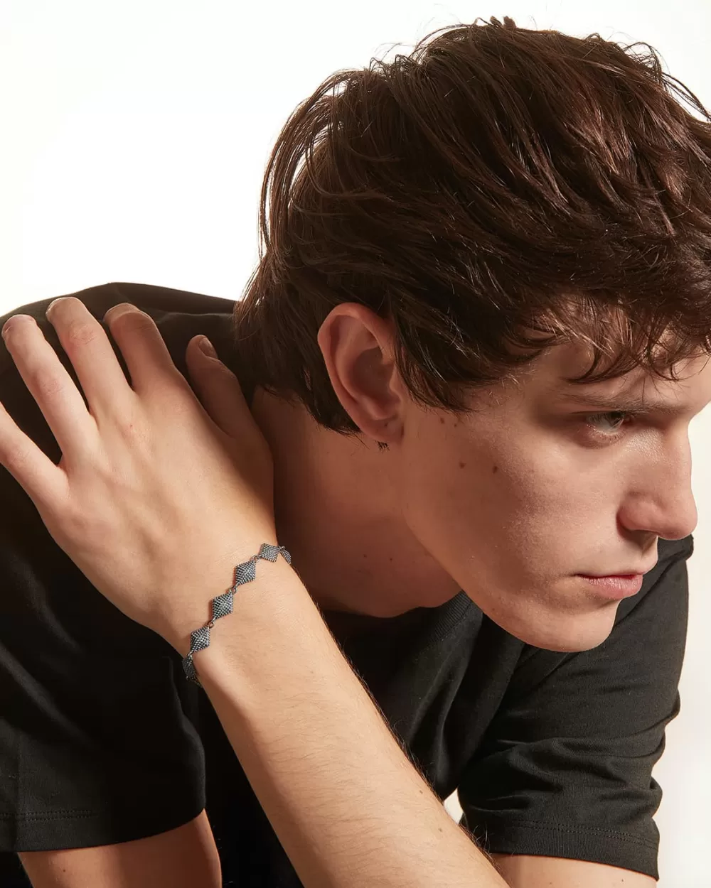 Nove25 Bracciale Borchie Puntinate