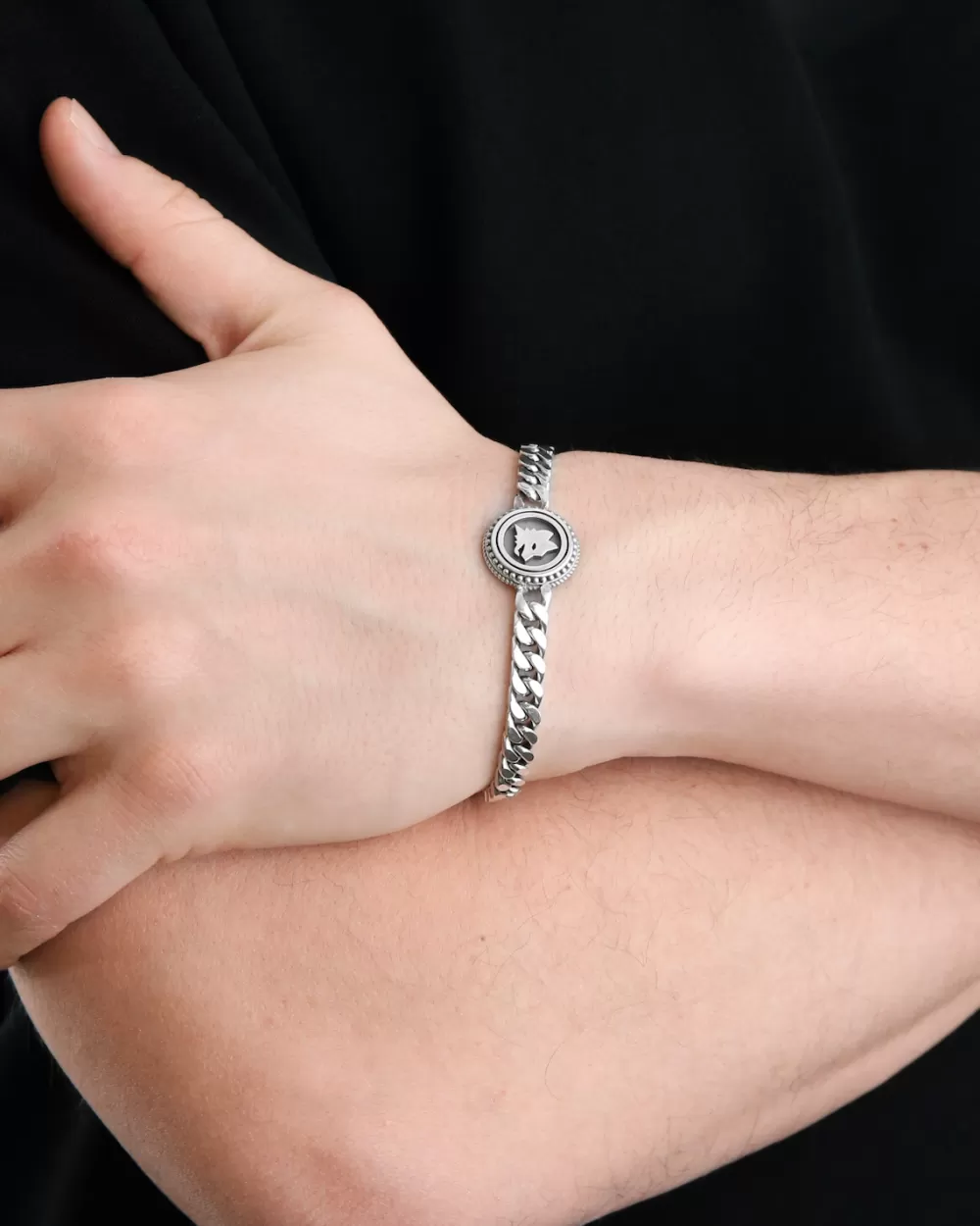 Nove25 Bracciale Grumetta As Roma Lupa