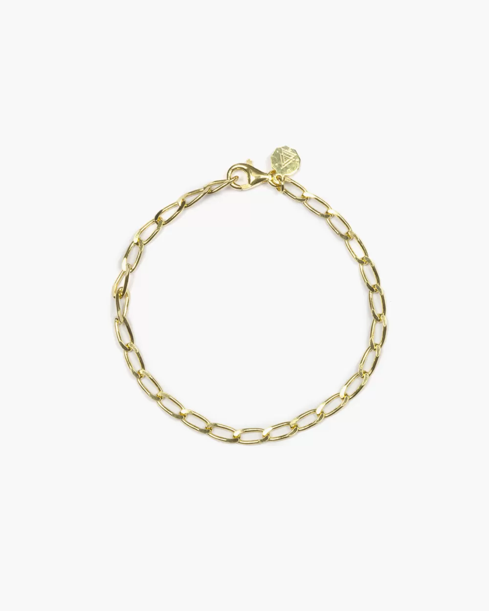 Nove25 Bracciale Grumetta Catena Lunga Oro Giallo