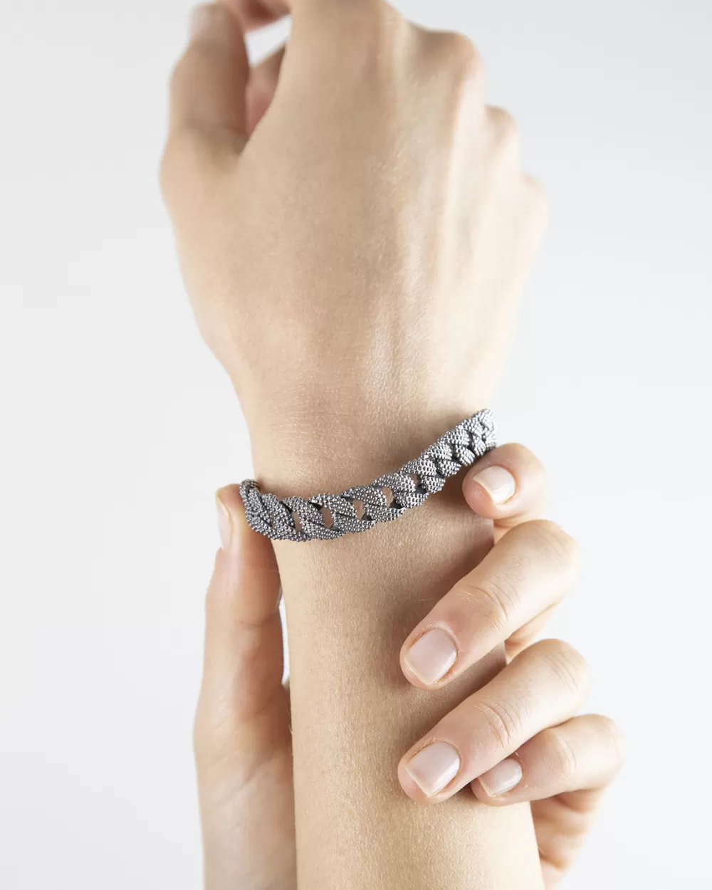 Nove25 Bracciale Grumetta Piccola Puntinata