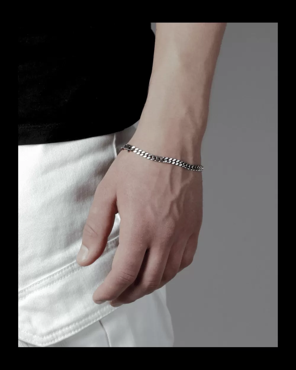Nove25 Bracciale Grumetta Quadrata Filo 150