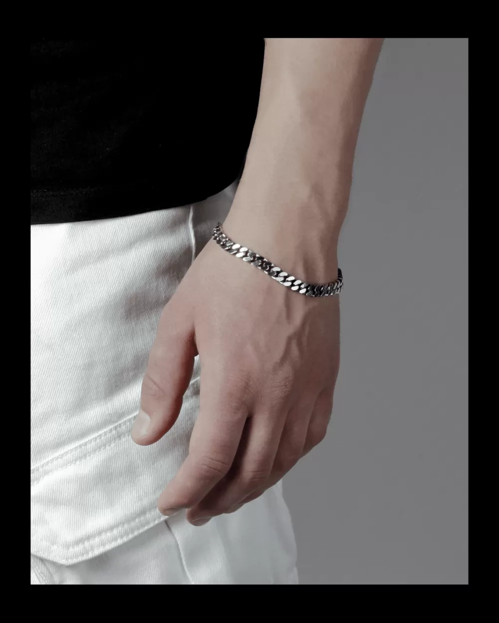 Nove25 Bracciale Grumetta Quadrata Filo 200