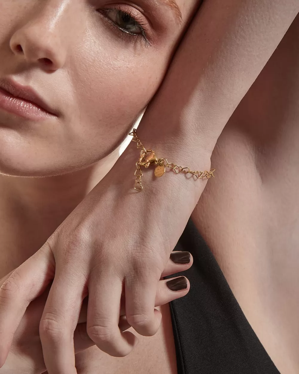 Nove25 Bracciale Love / Oro Giallo Lucido