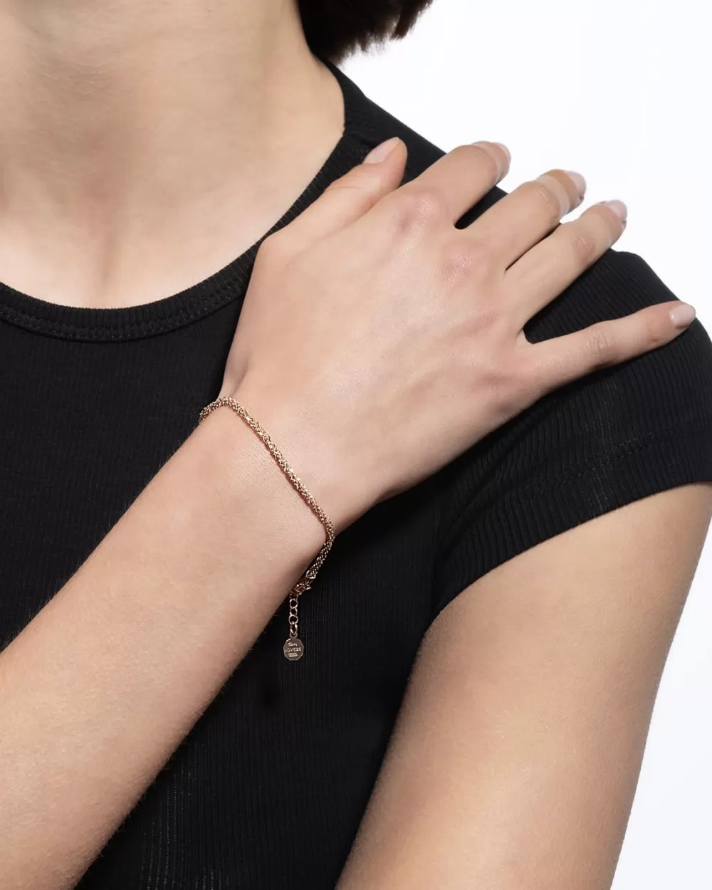 Nove25 Bracciale Luce / Oro Rosa Lucido
