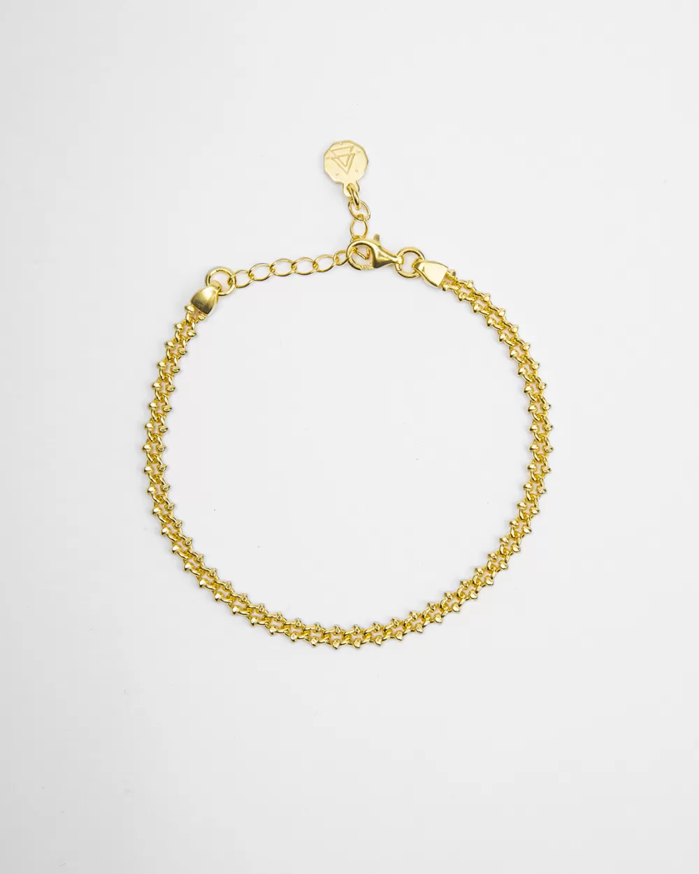 Nove25 Bracciale Maglia Granchio / Oro Giallo Lucido