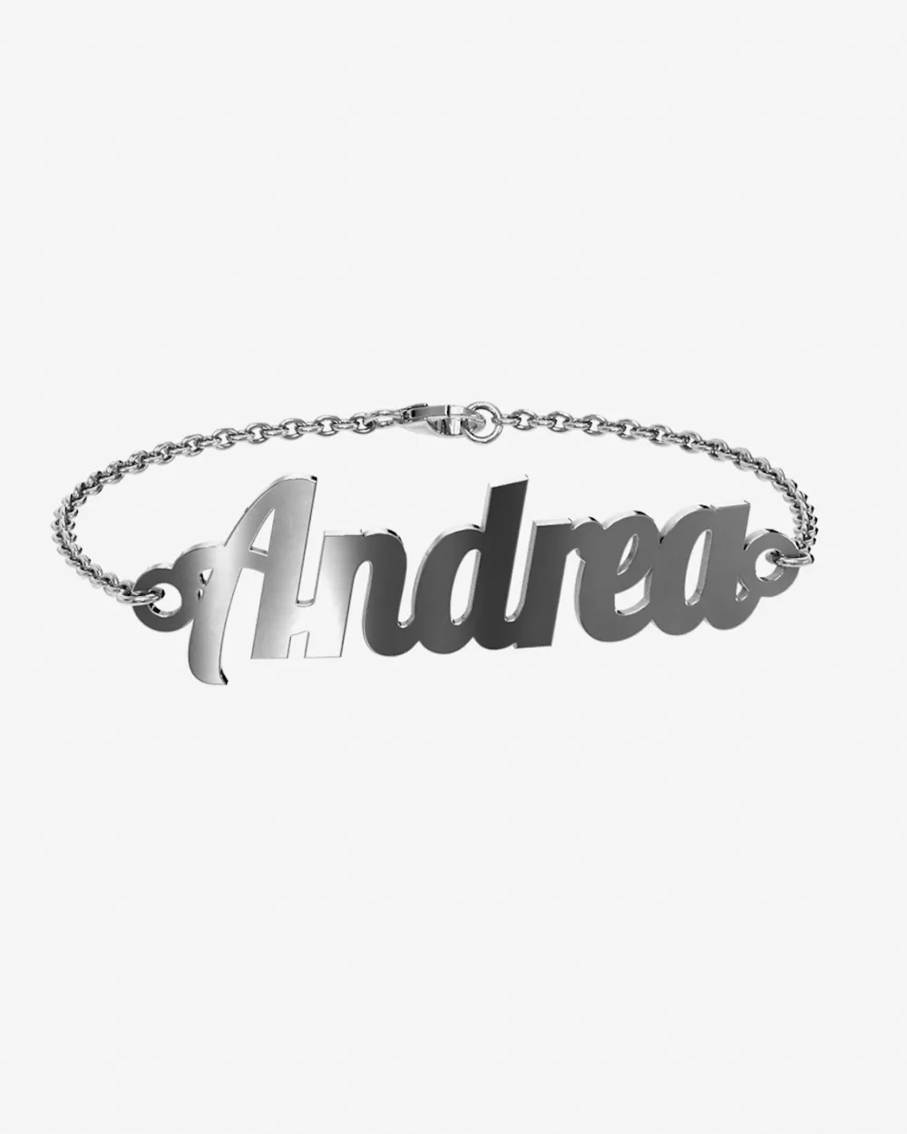 Nove25 Bracciale Nome Traforo Con Forzatina