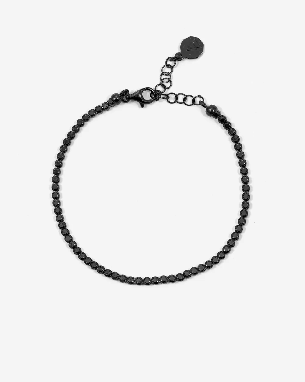 Nove25 Bracciale Tennis Nero