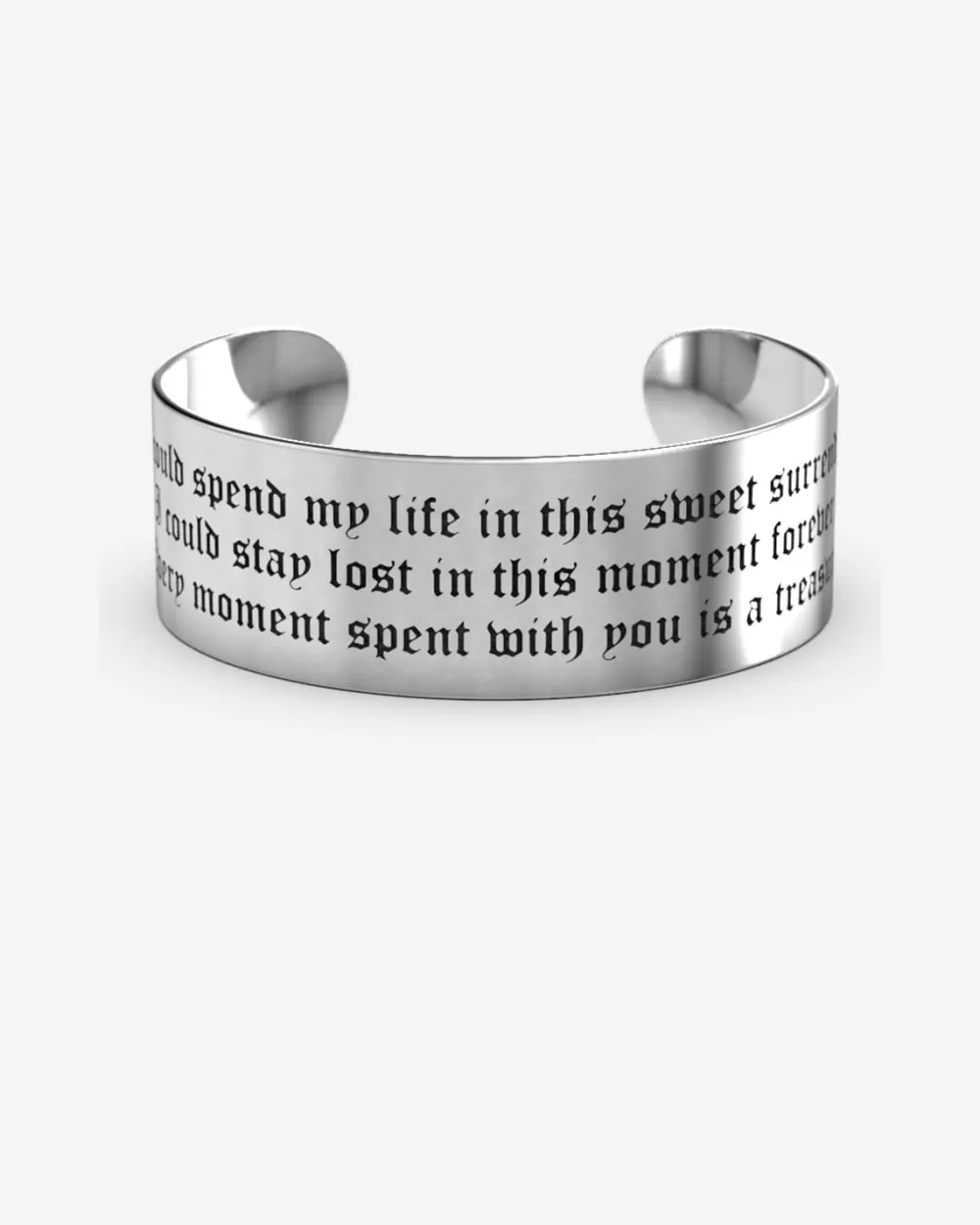Nove25 Bracciale Testo Con Incisione