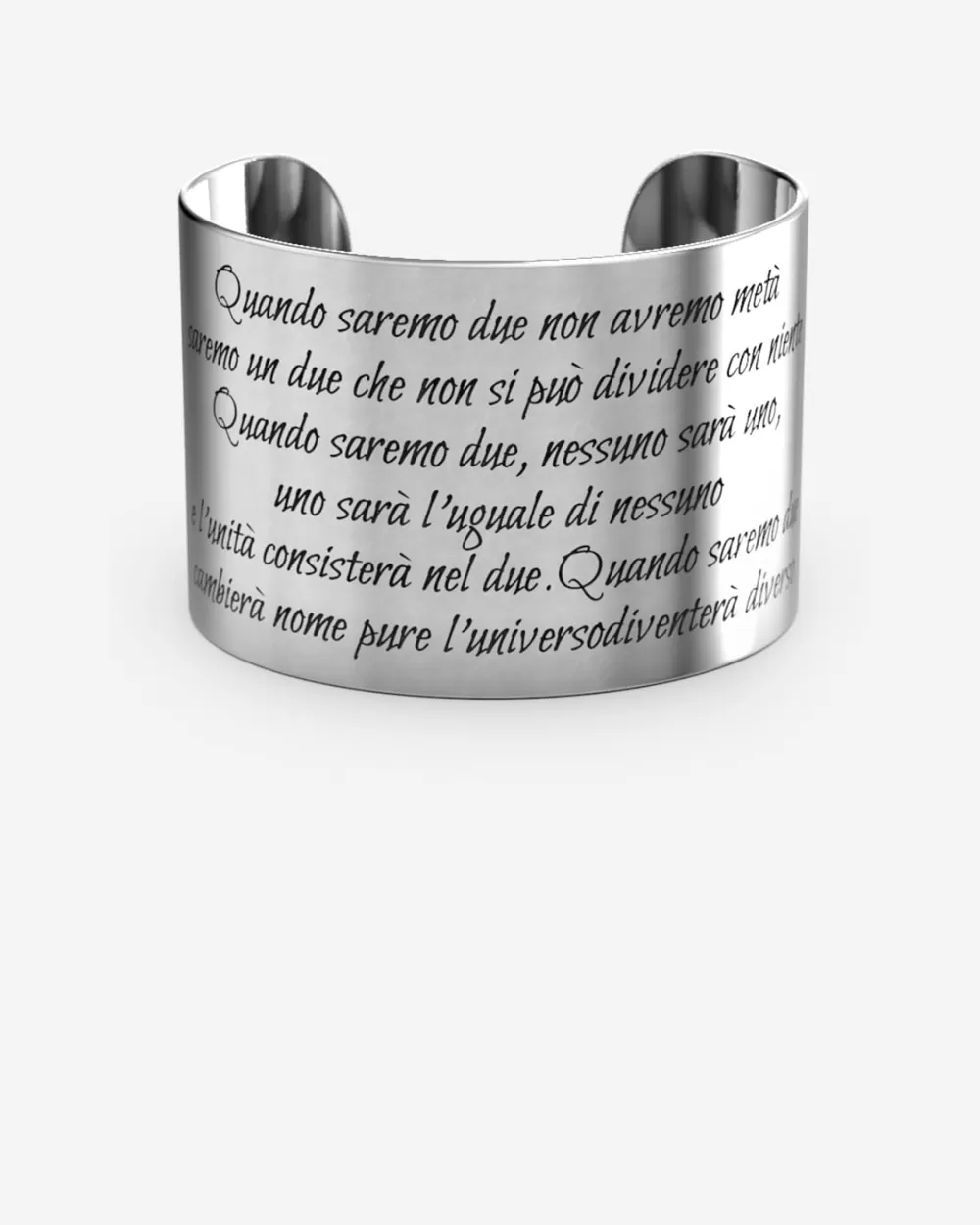 Nove25 Bracciale Testo Con Incisione