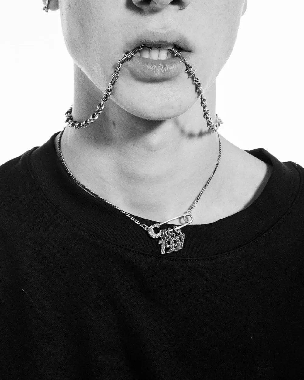 Nove25 Collana Spilla Rebelove Puntinata