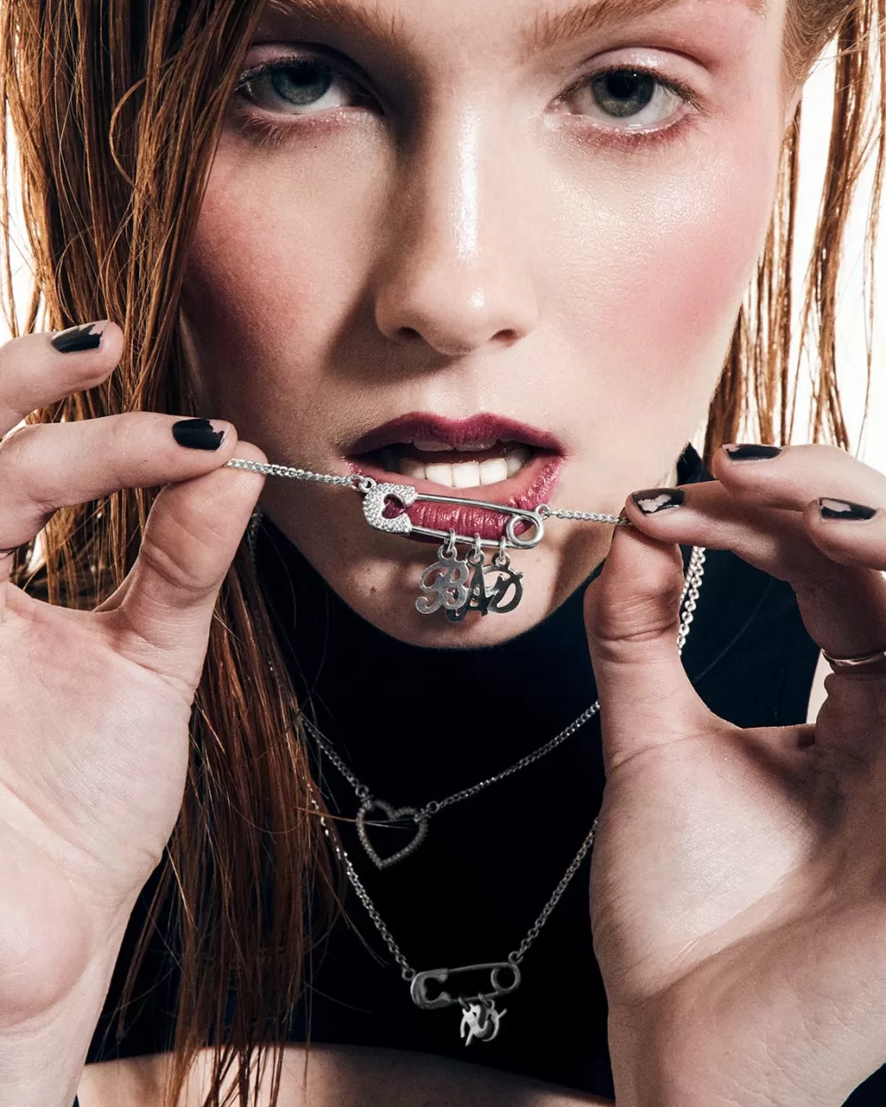 Nove25 Collana Spilla Rebelove Zirconata