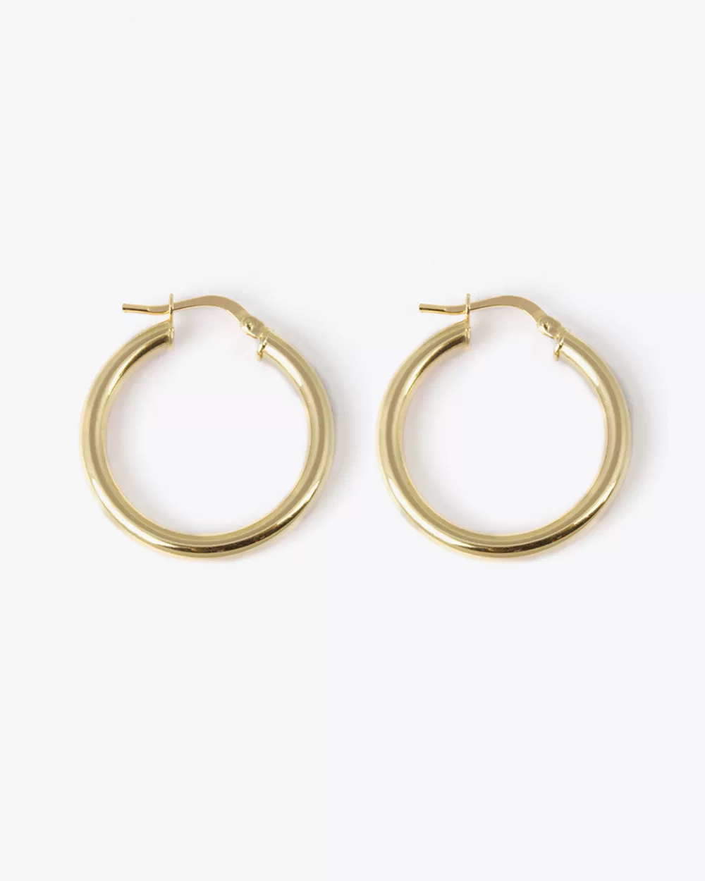 Nove25 Orecchini A Cerchio Filo Tondo 3 Placcati Oro