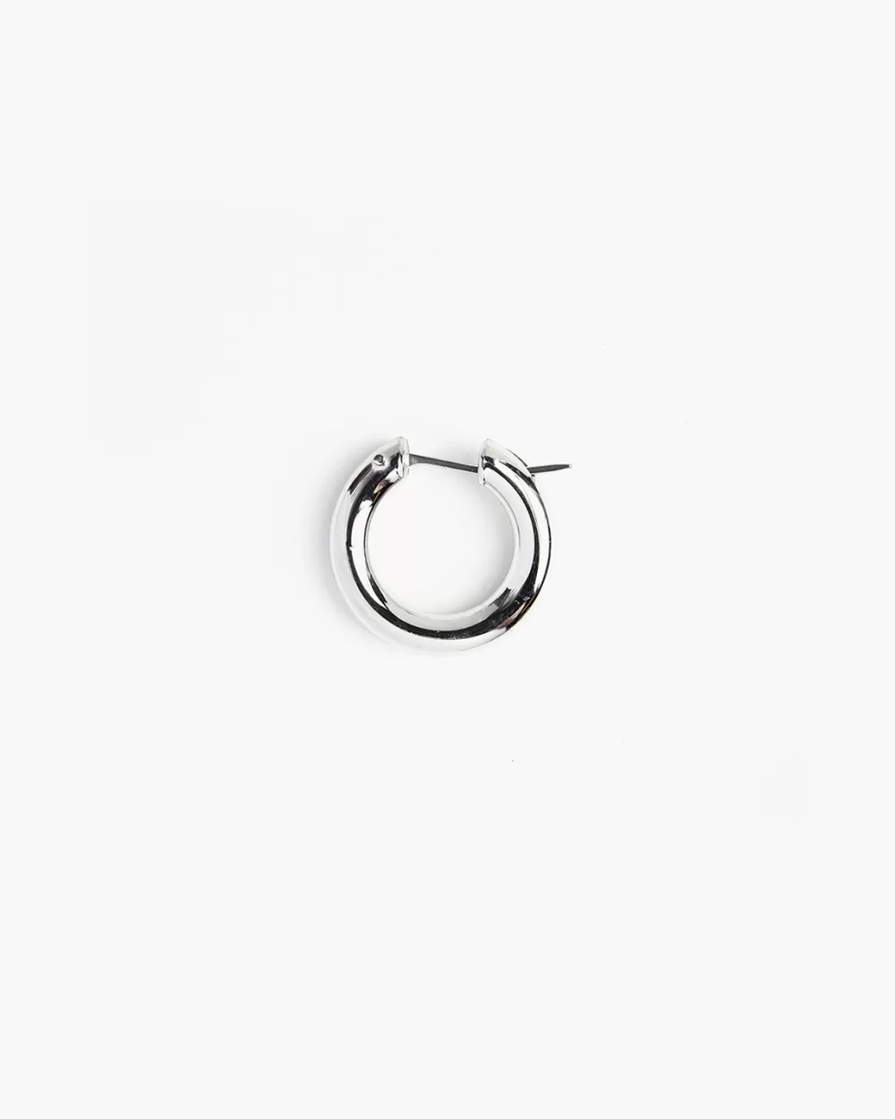 Nove25 Orecchino A Cerchio Filo Tondo 4 - 12Mm In Argento Rodiato