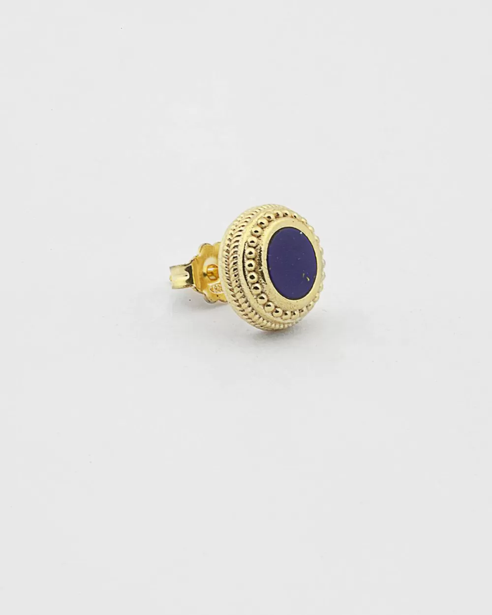 Nove25 Orecchino A Lobo Magna Grecia Lapis Placcato Oro