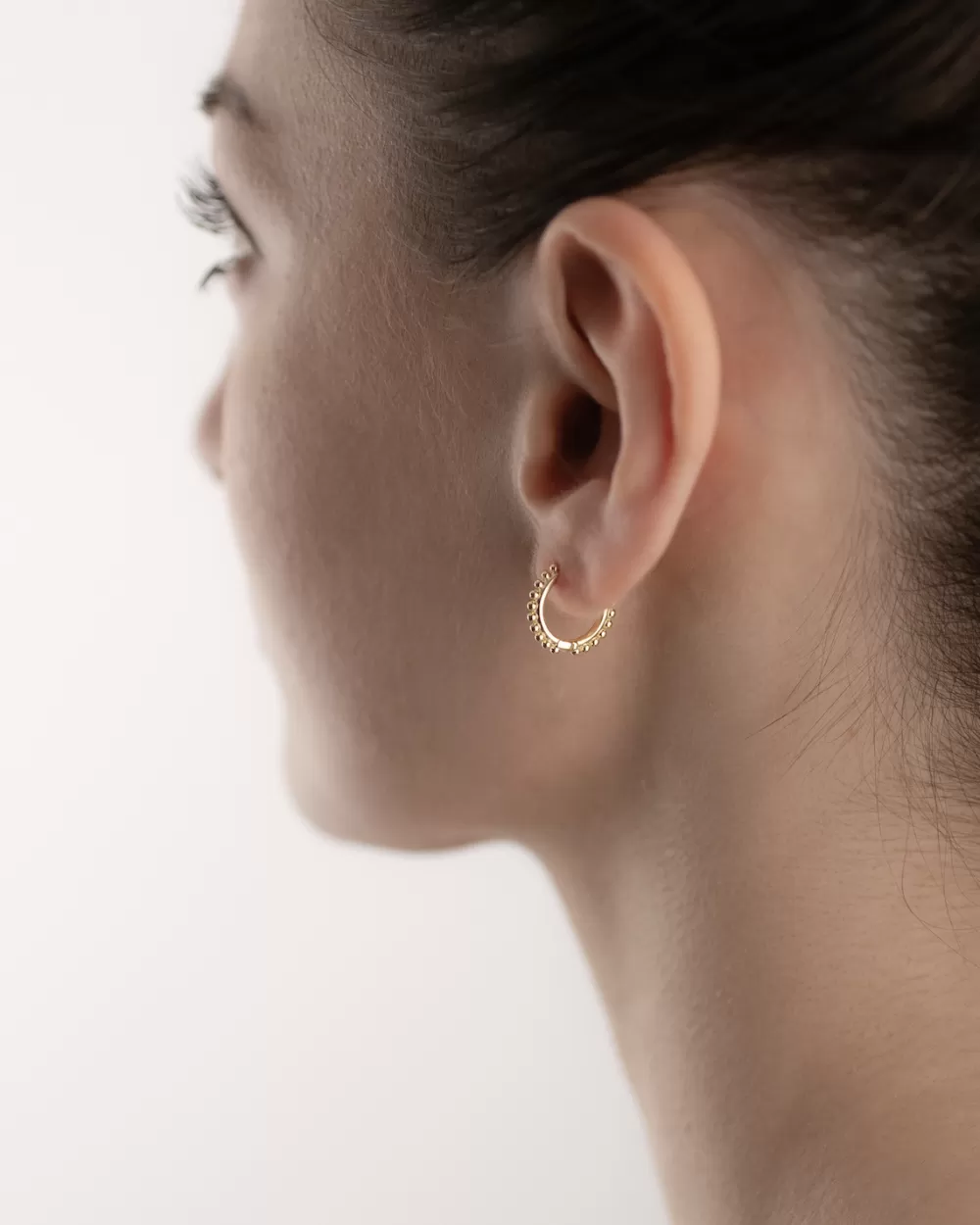 Nove25 Orecchino Singolo Piercing Etnico Medio / Oro Giallo Lucido
